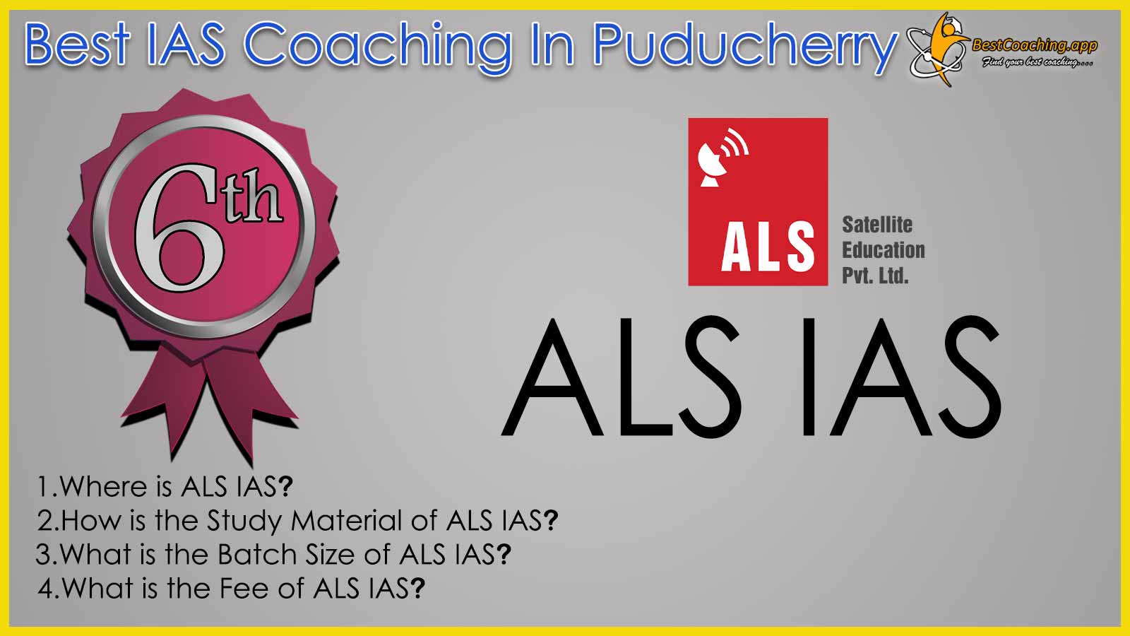 ALS IAS Coaching