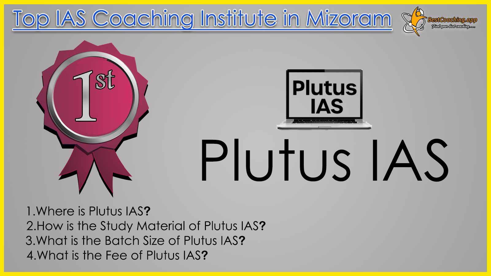 Rank 1 Best IAS Coaching in Mizoram