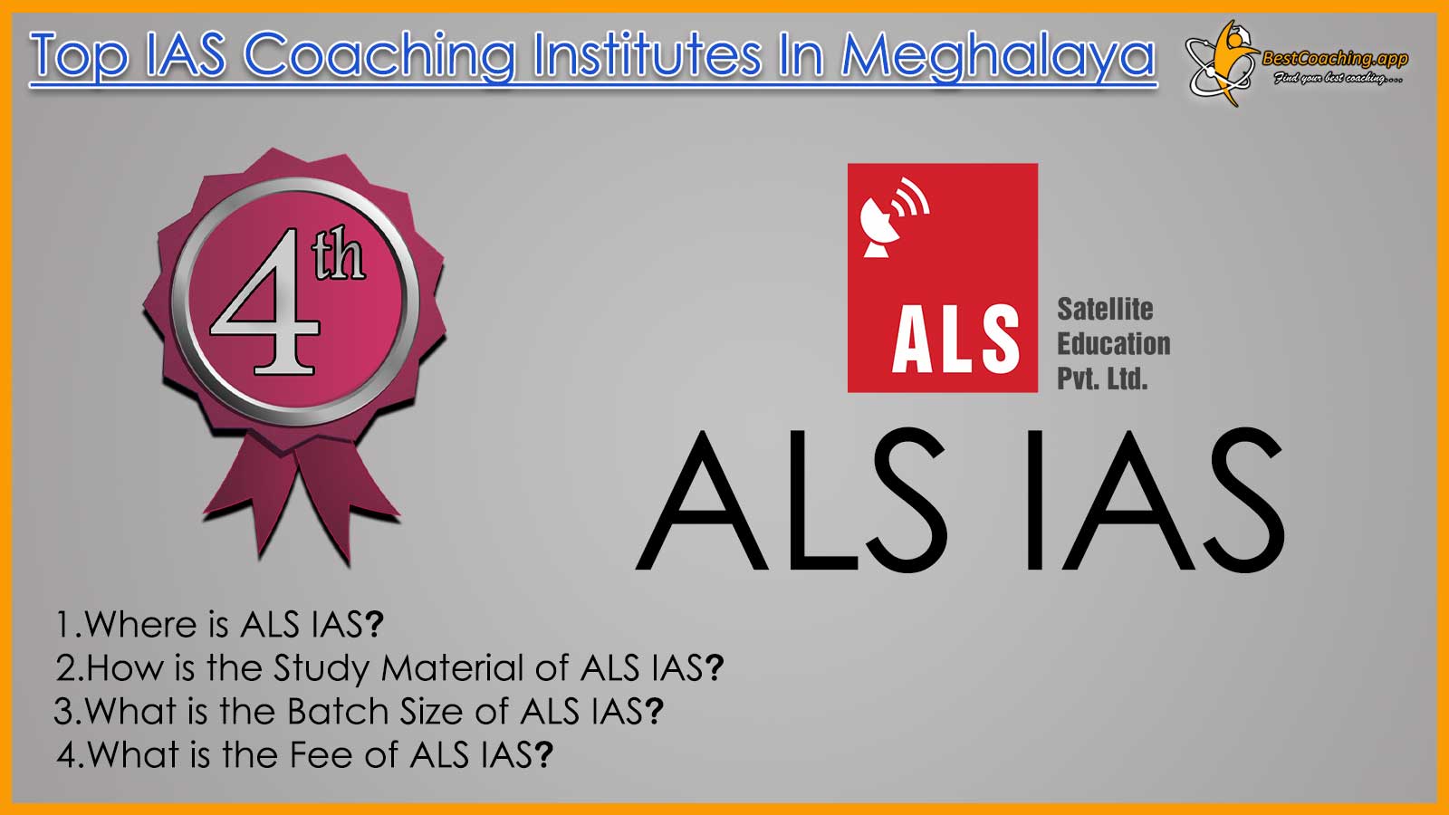 Best IAS Coaching in Meghalaya