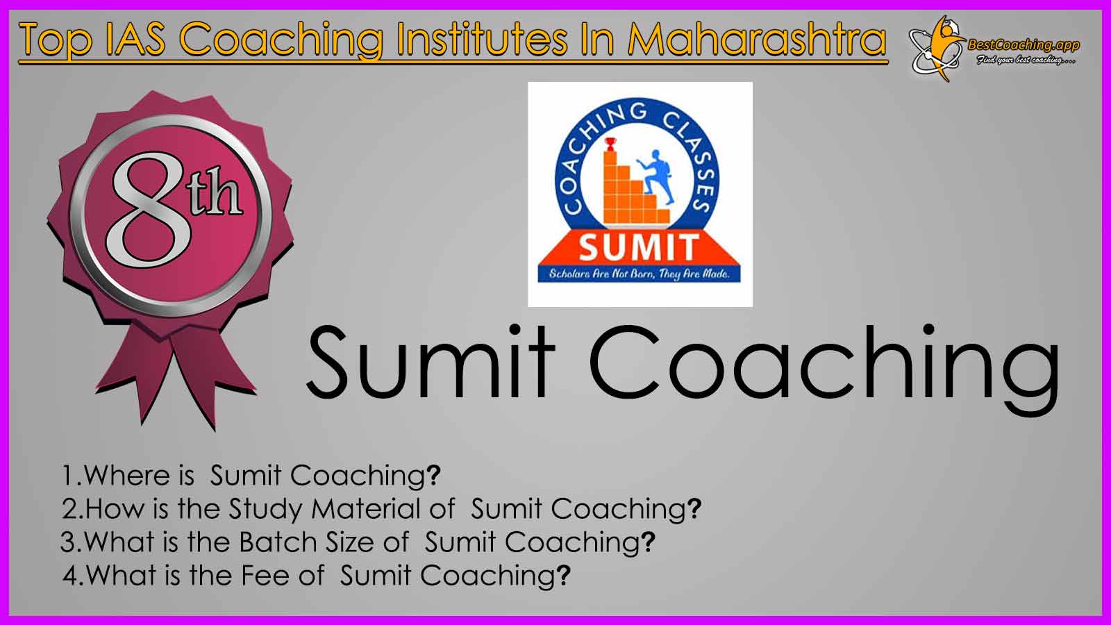 Best IAS Coaching in Maharashtra