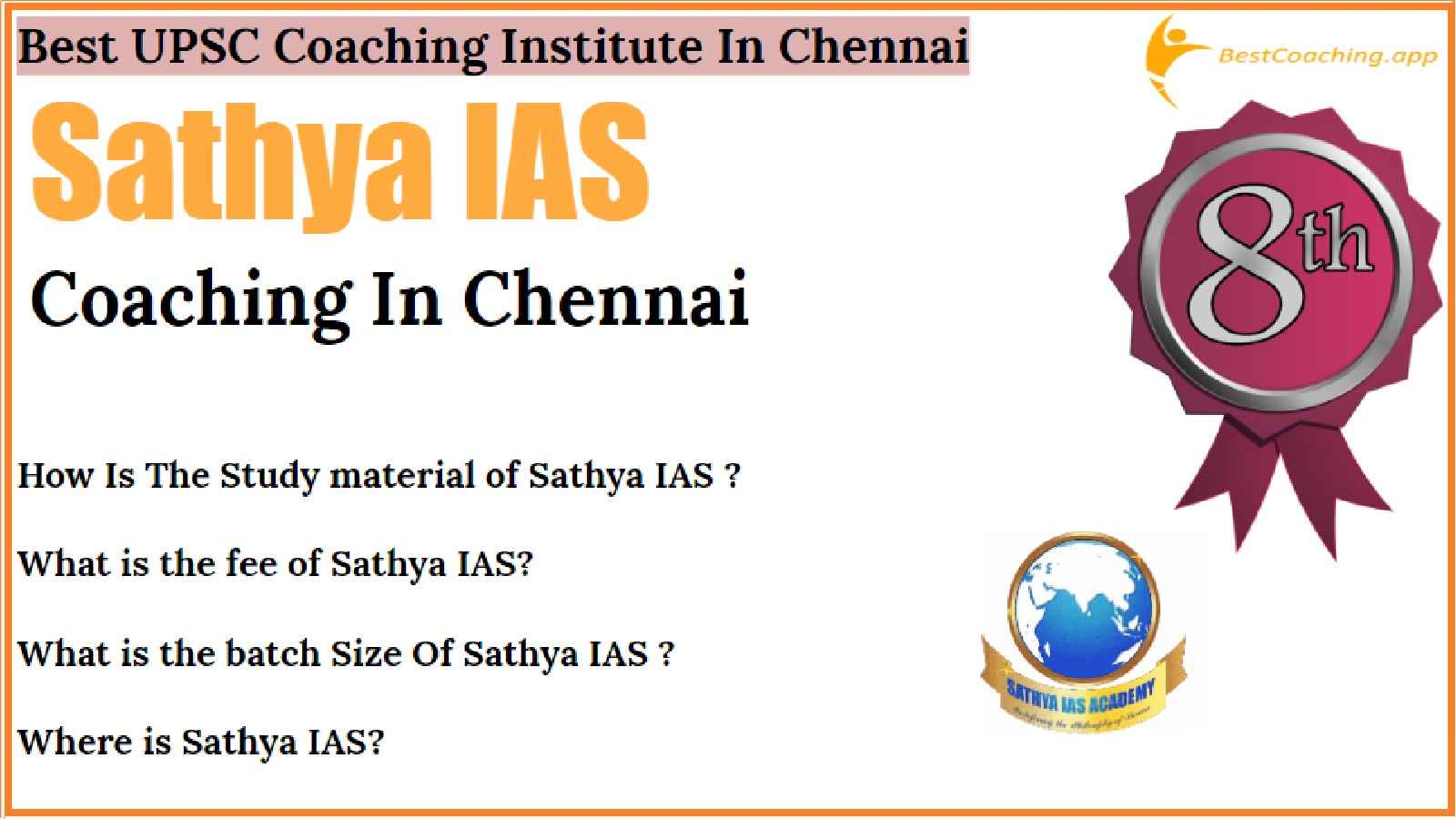 IAS Coaching In Chennai