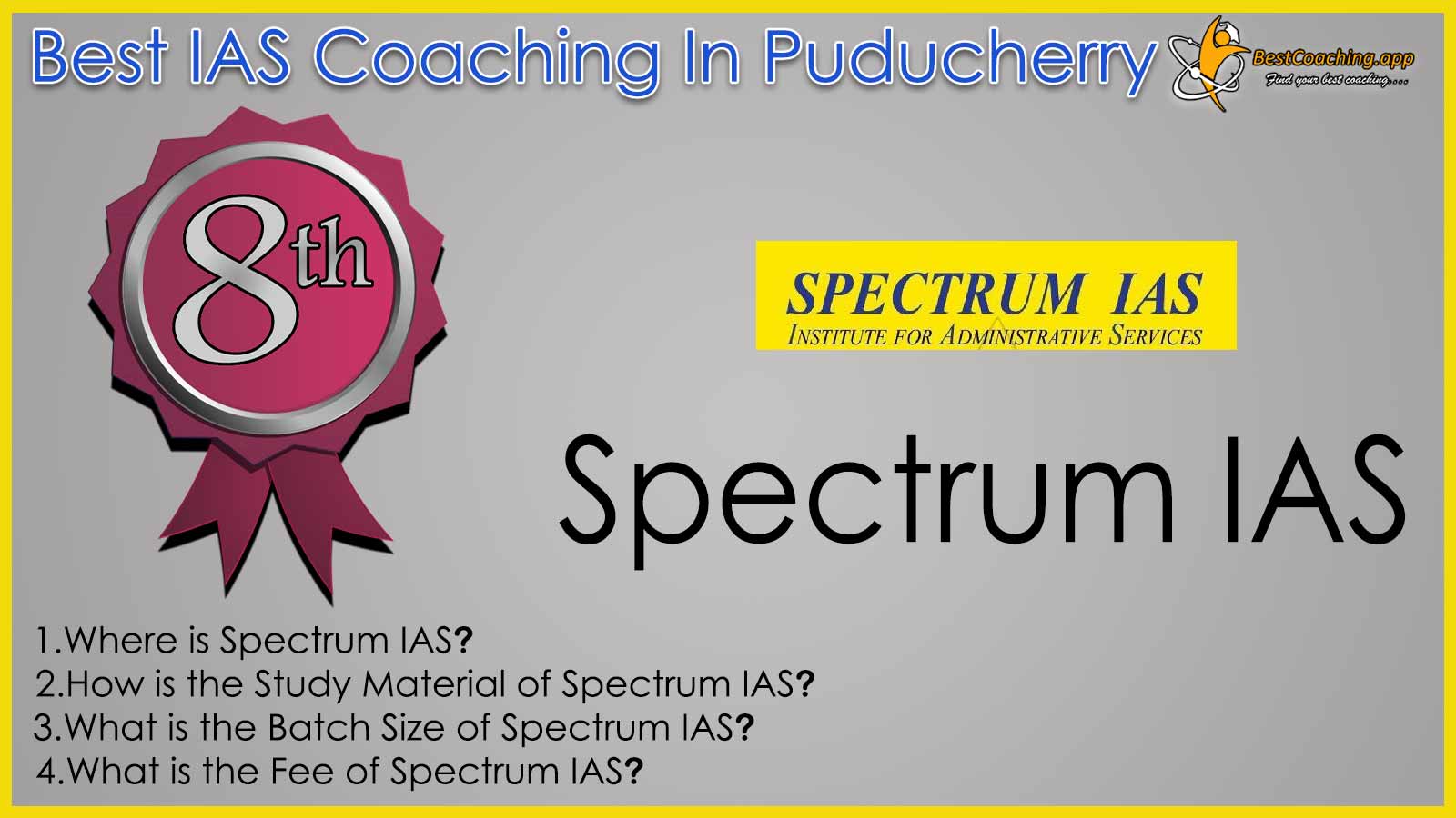 Spectrum IAS Coaching