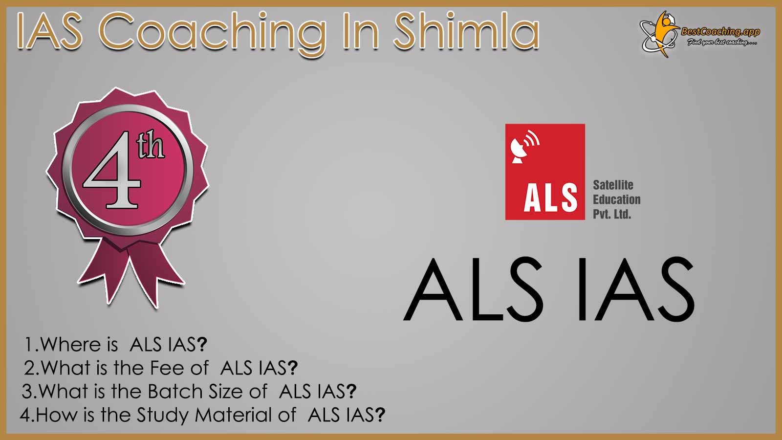 Top IAS Coaching in Shimla