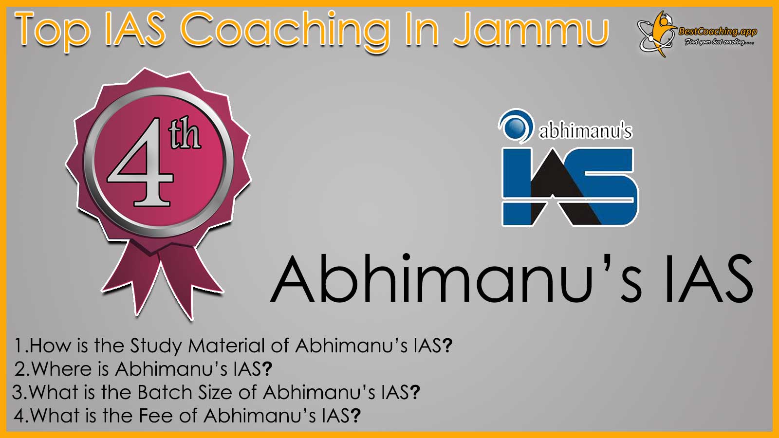 Best IAS Coaching in Jammu