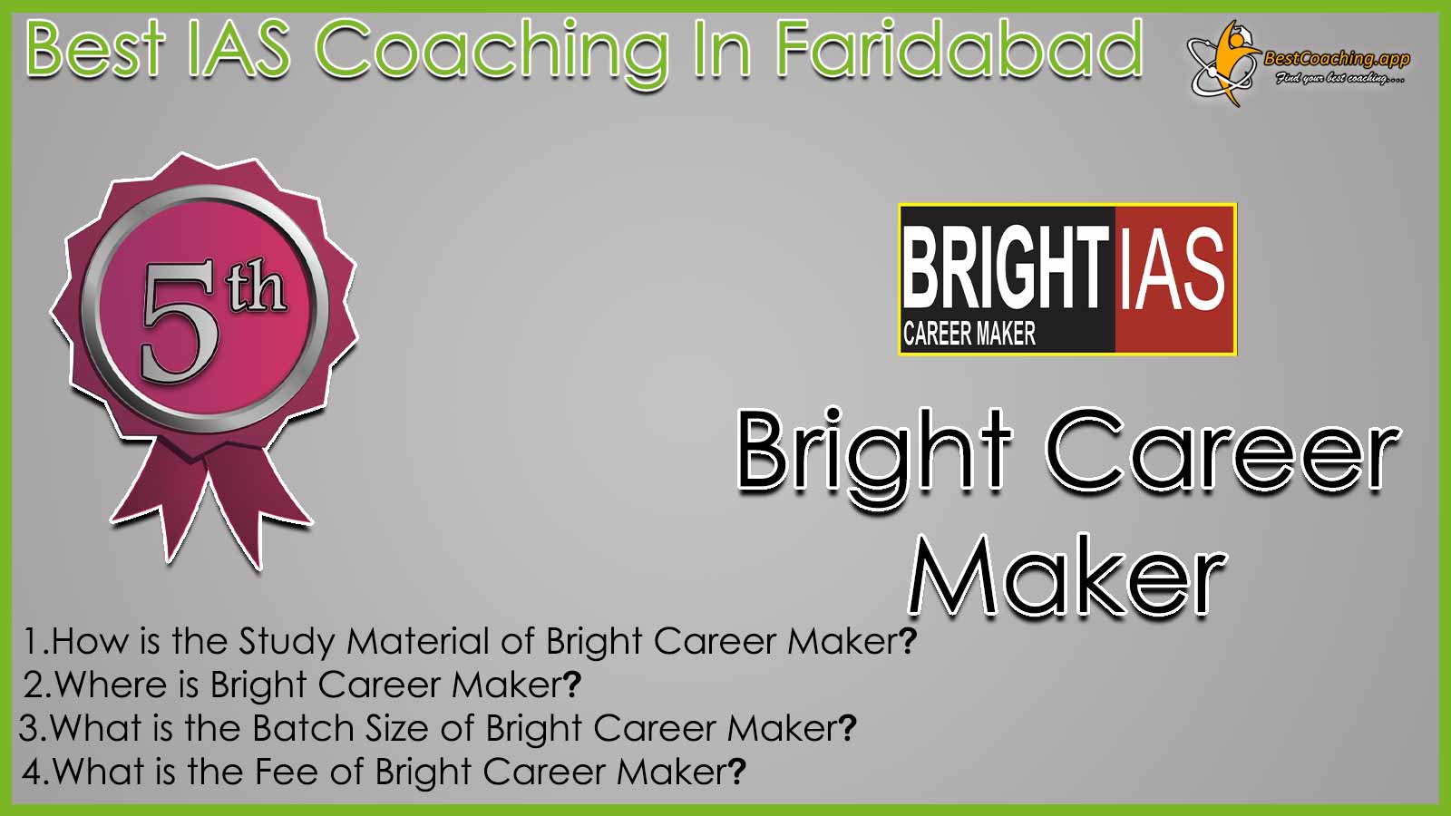Top IAS Coaching in Faridabad