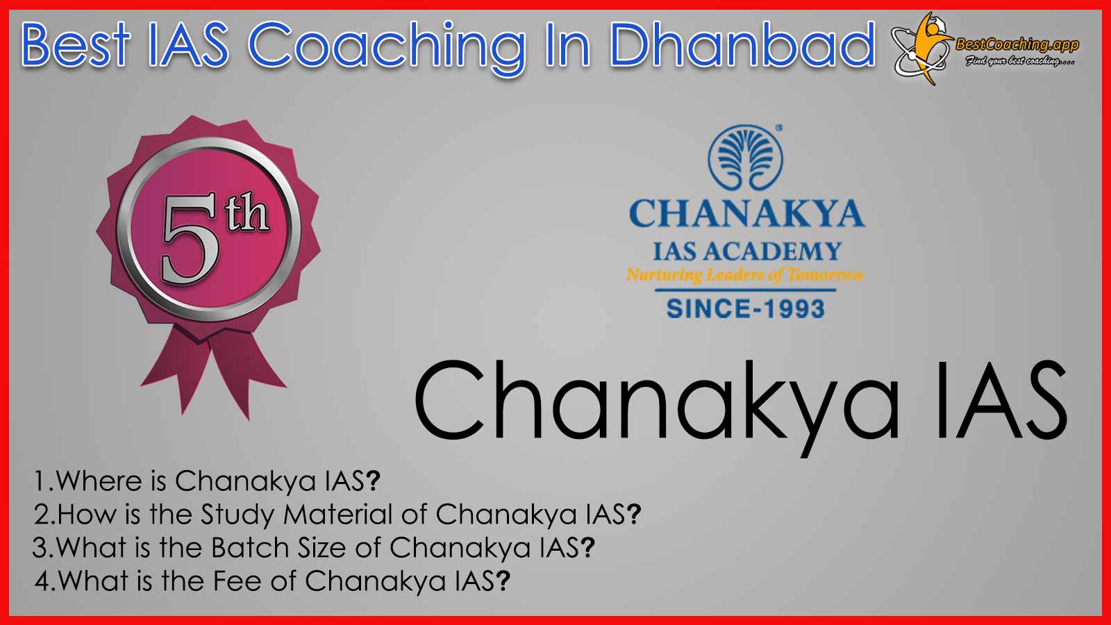 Chankya IAS Coaching