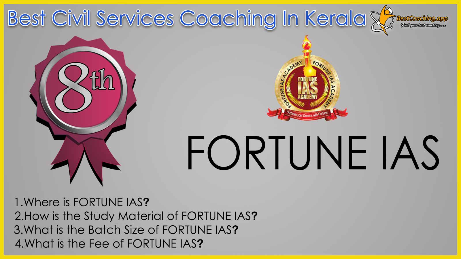 Fortune IAS Coaching