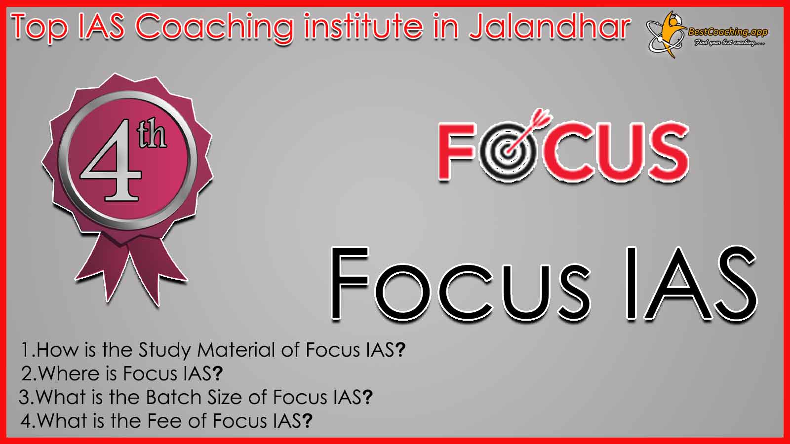 Best UPSC Coaching in Jalandhar
