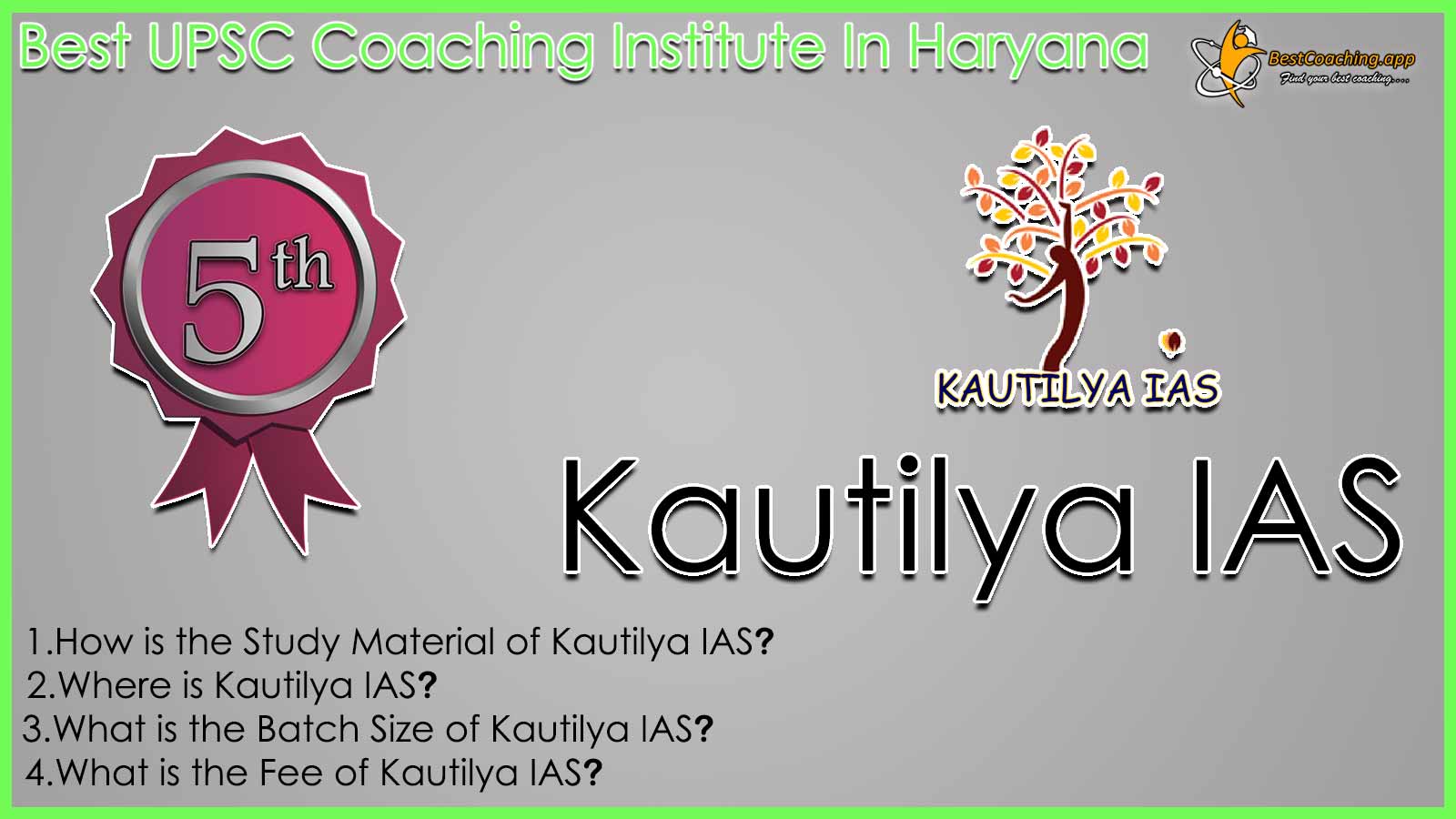 Top UPSC Coaching in Haryana