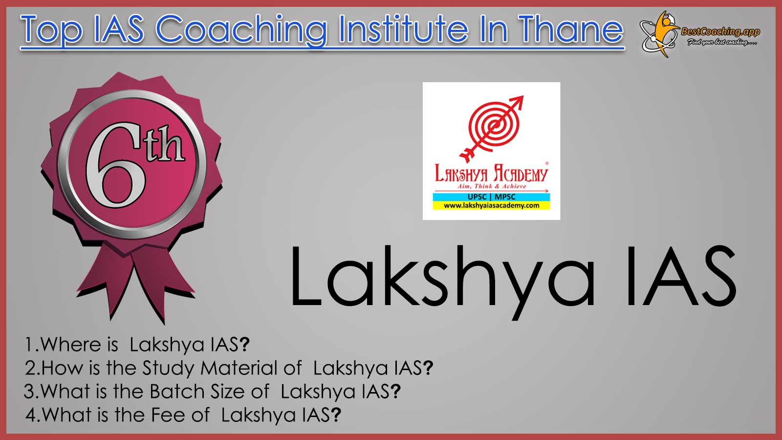 Lakshya IAS