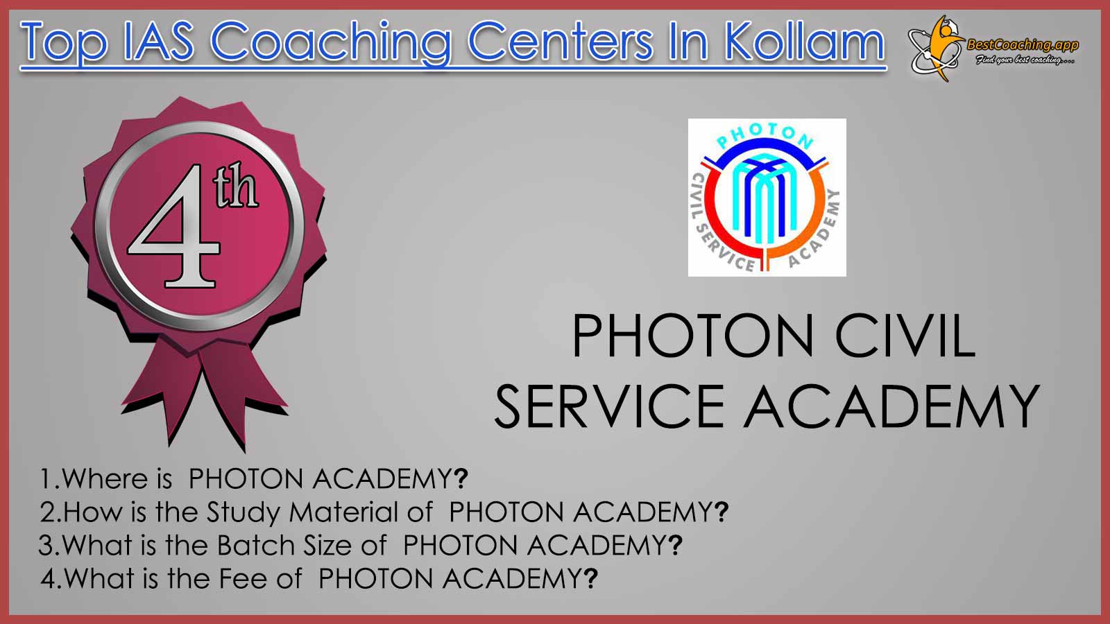 Photon Civil Service Academy