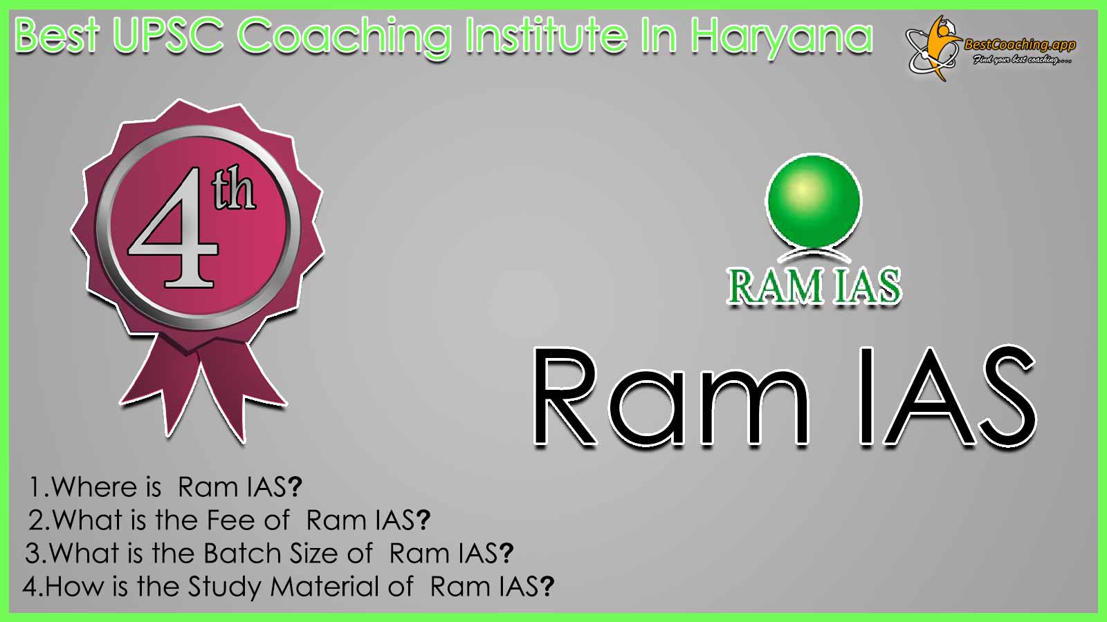 Top IAS Coaching in Haryana