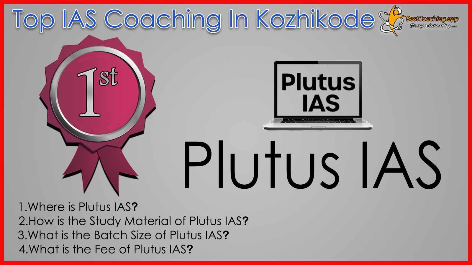 Rank 1 Best IAS Coaching in Kozhikode