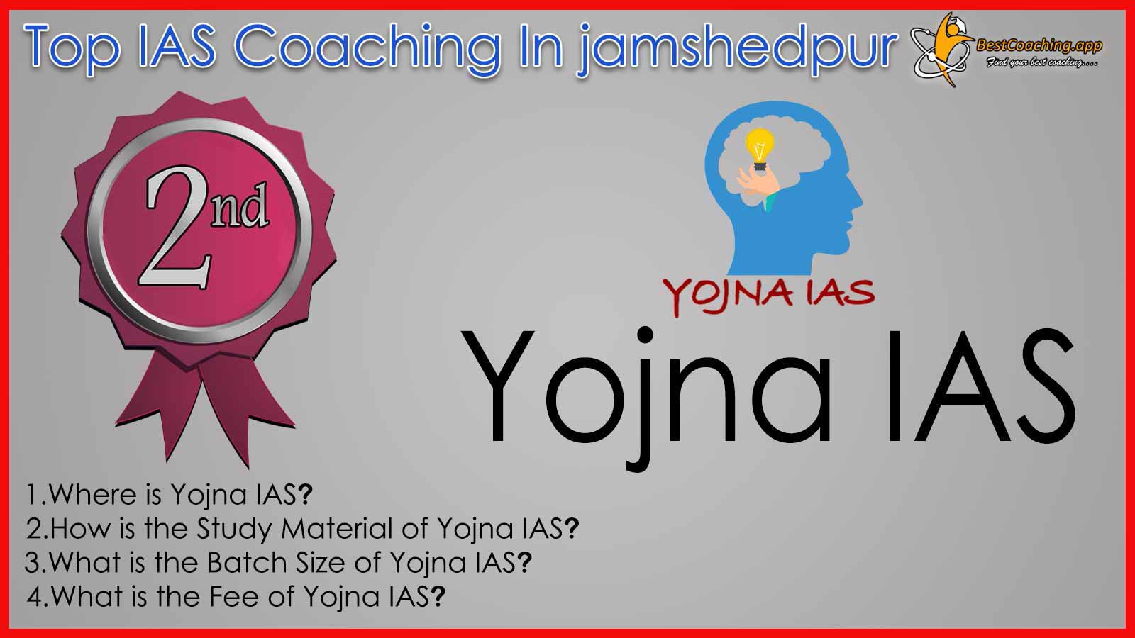 Rank 2 Best IAS Coaching in Jamshedpur