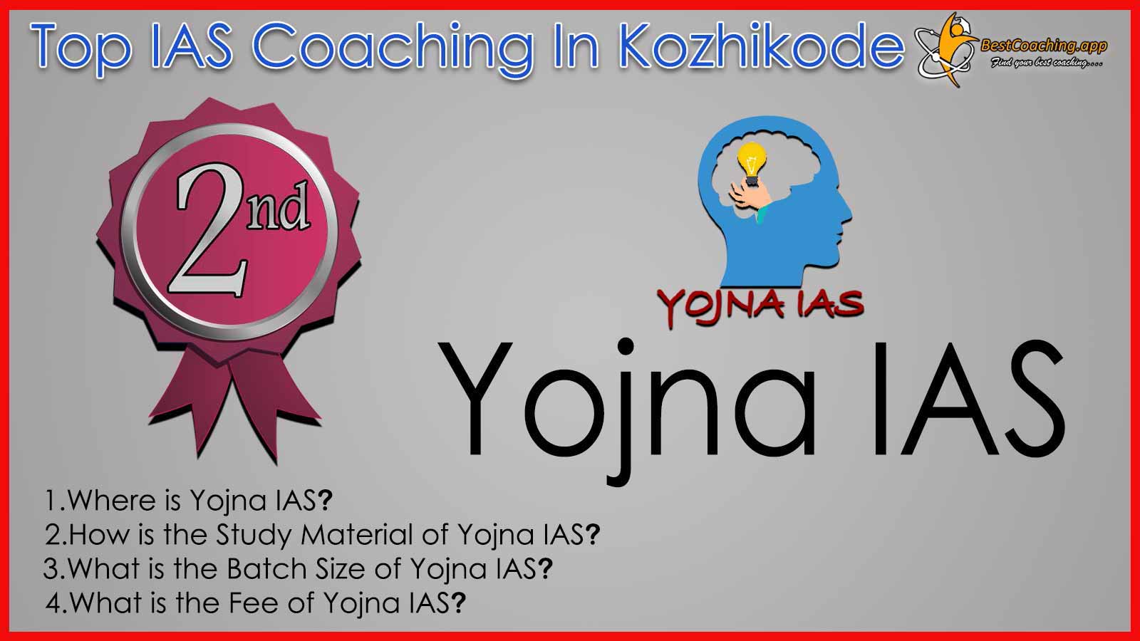 Rank 2 Best IAS Coaching in Kozhikode