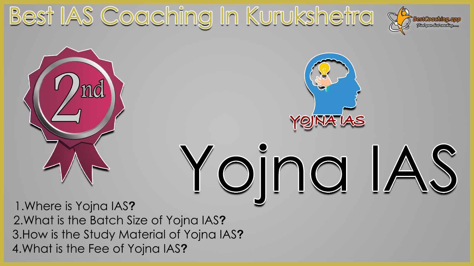 Rank 2 Best IAS Coaching in Kurukshetra