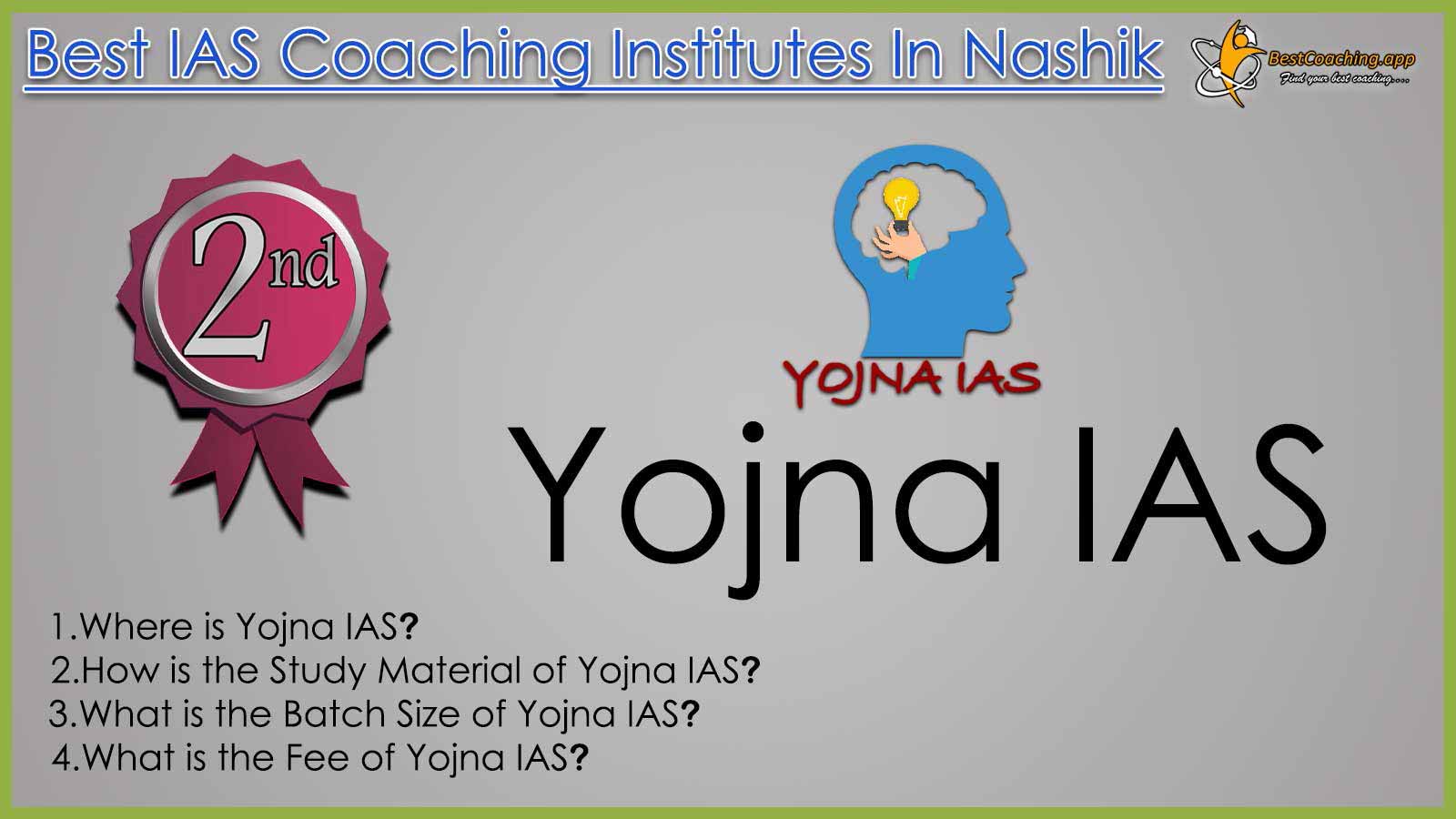 Rank 2 Best IAS Coaching in Nashik