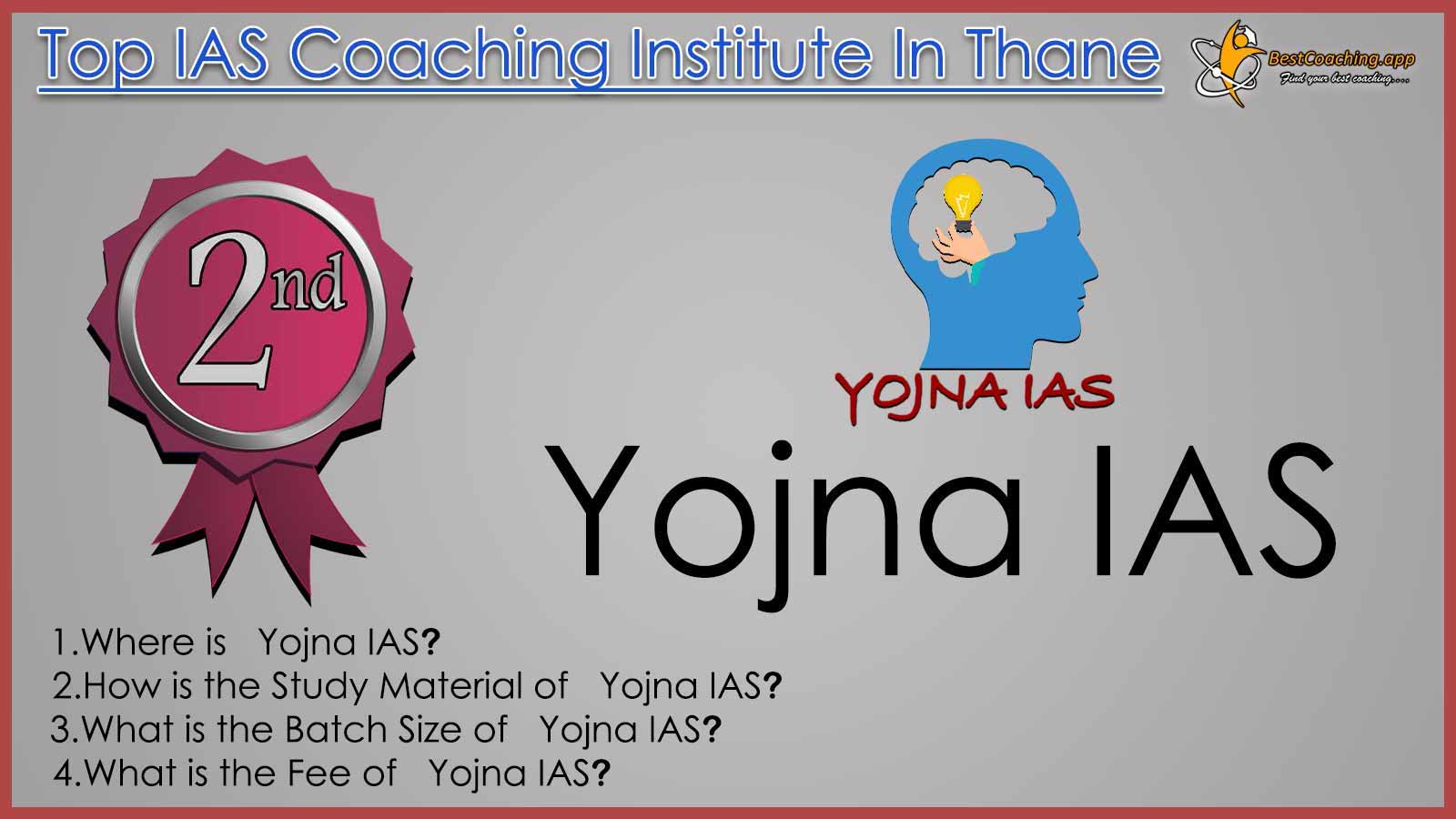 Rank 2 Best IAS Coaching in Thane