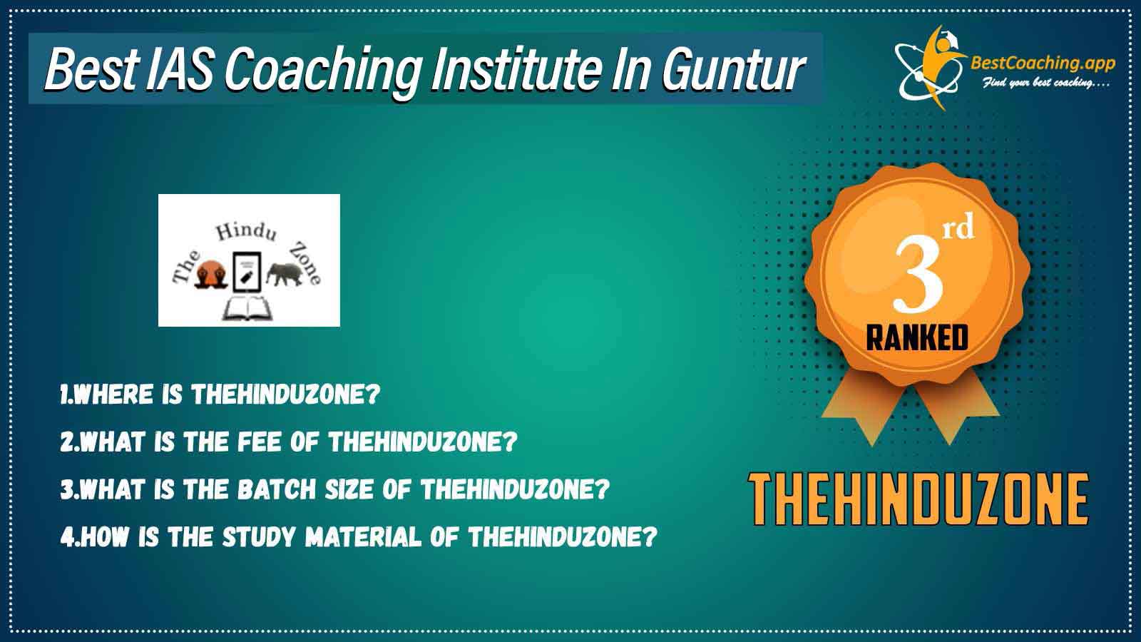 Rank 3 Best IAS Coaching In Guntur