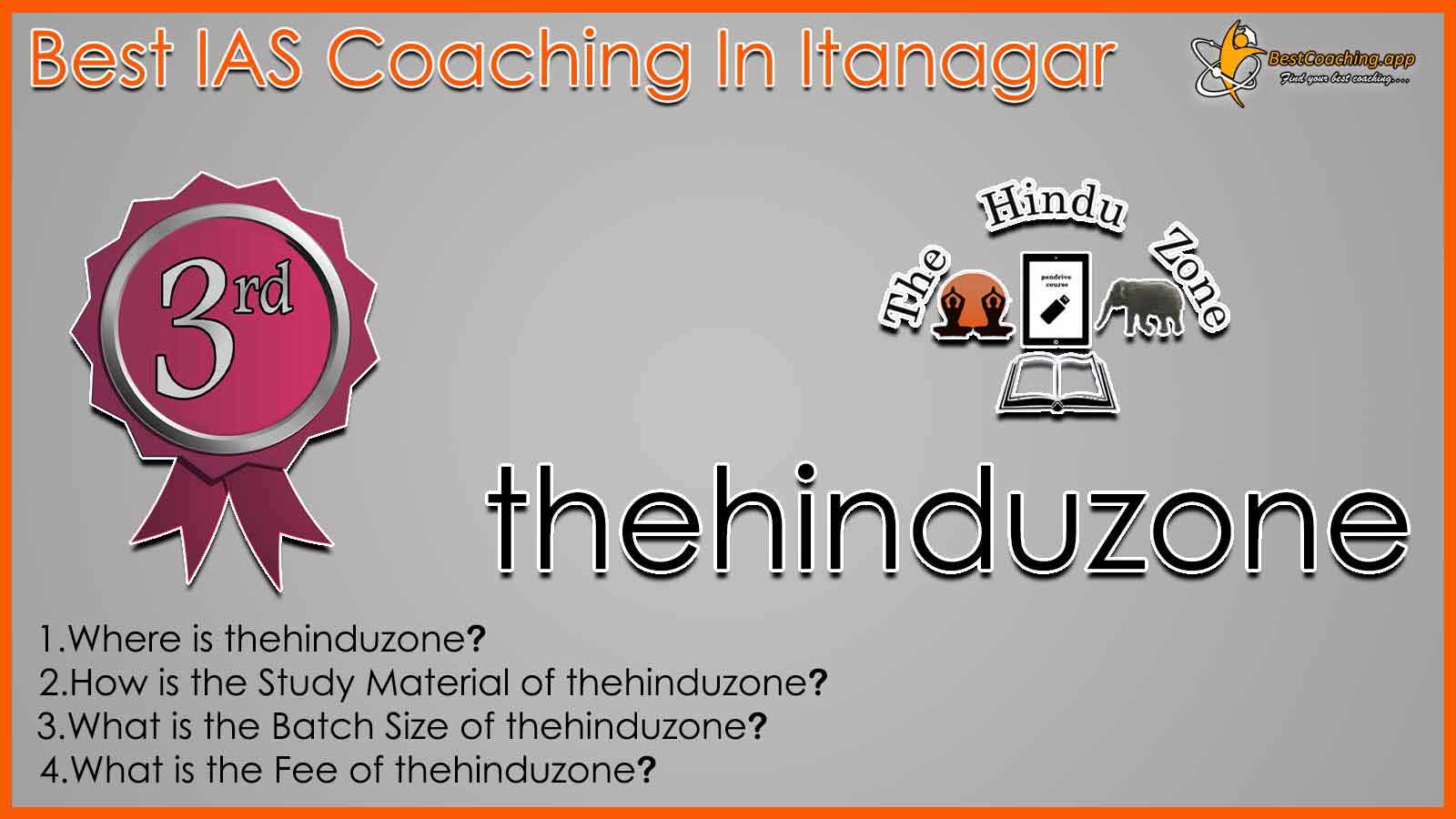 Rank 3 Best IAS Coaching In Itanagar
