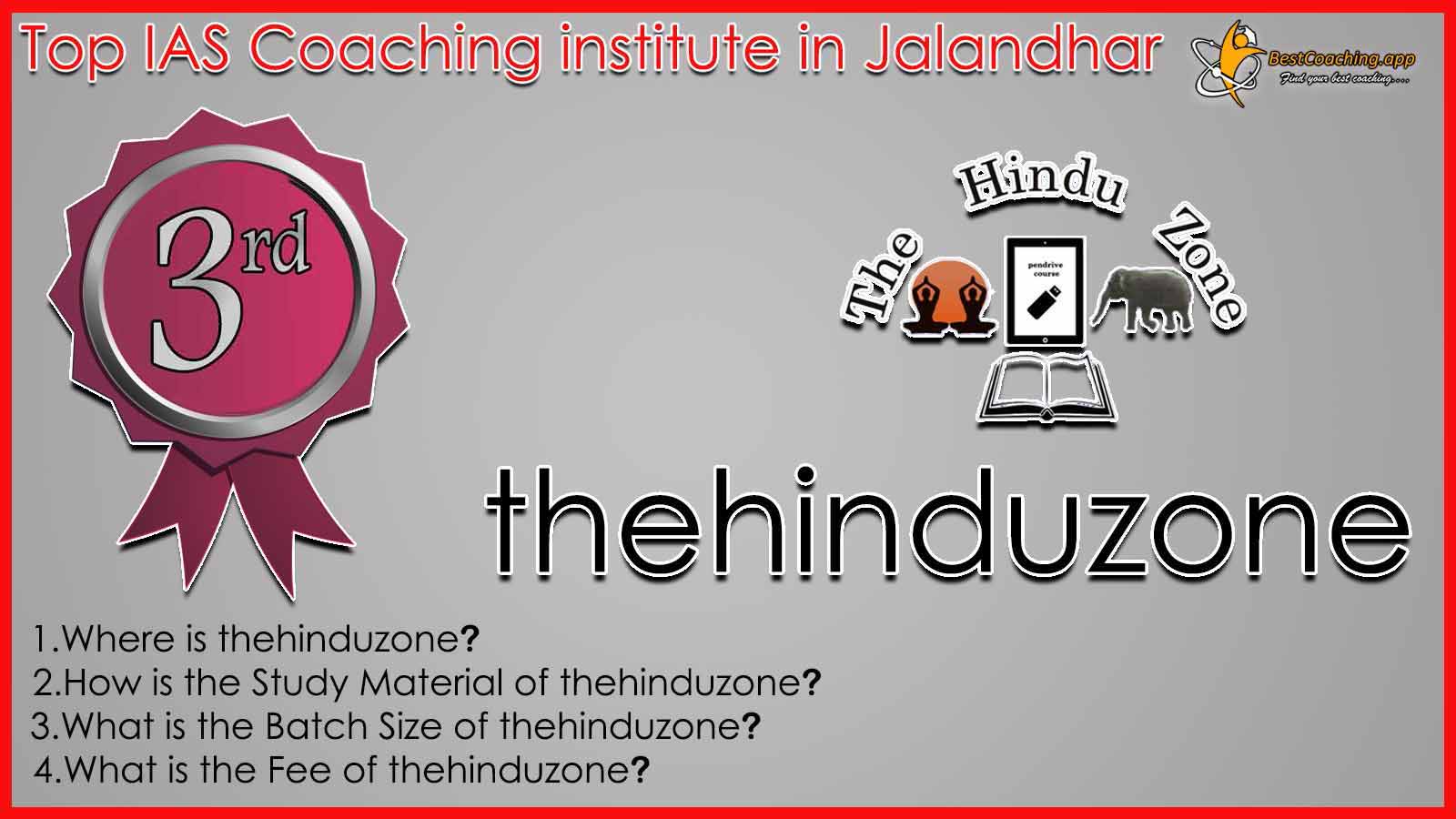 Rank 3 Best IAS Coaching in Jalandhar