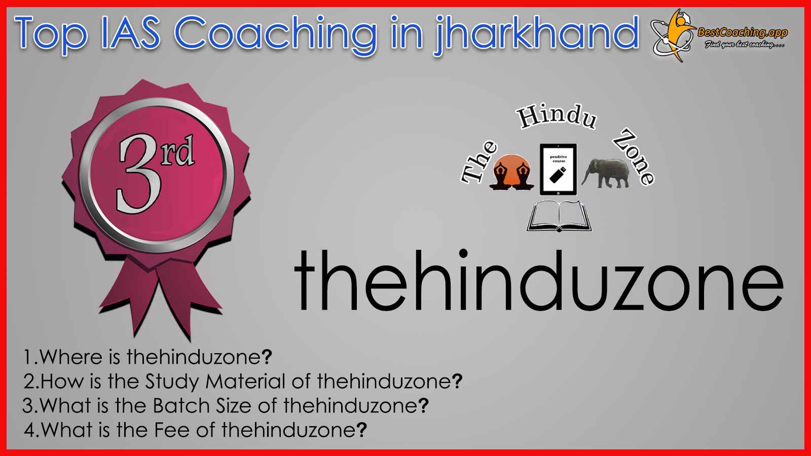 Rank 3 Best IAS Coaching in Jharkhand
