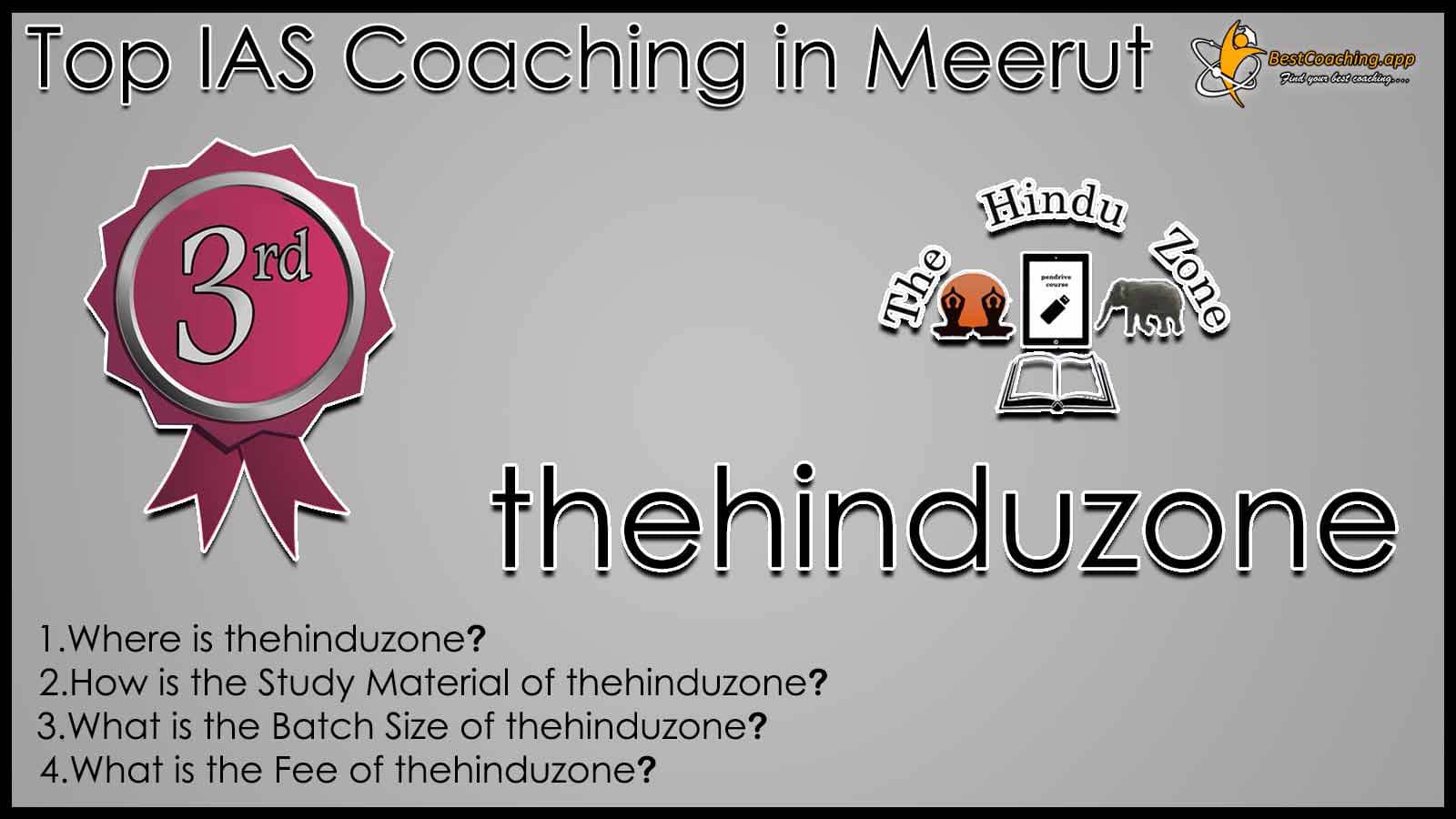 Rank 3 Top IAS Coaching in Meerut