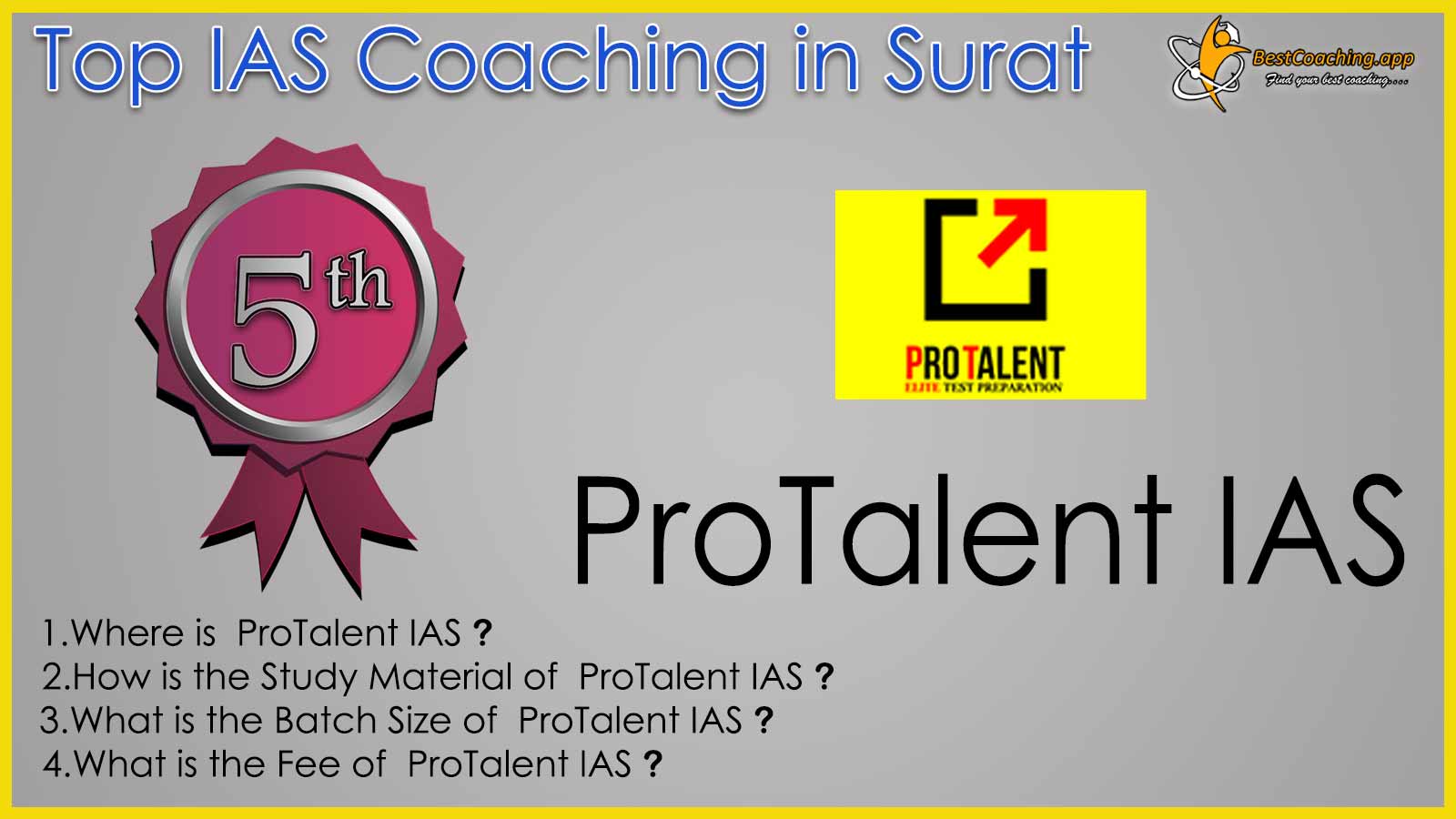 Protalent IAS Surat