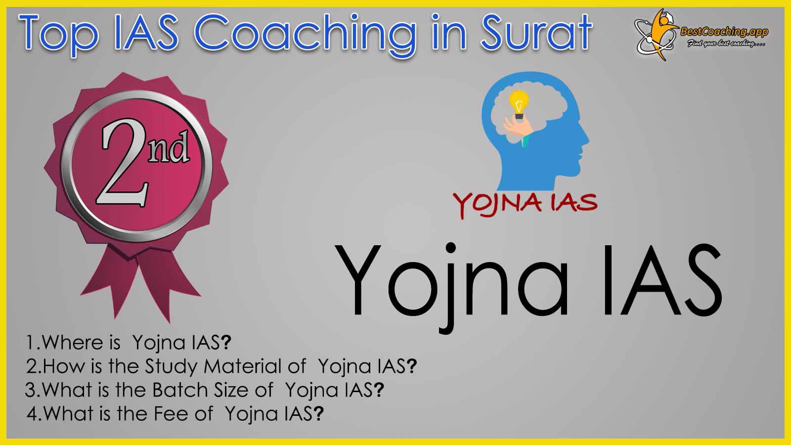 Rank 2 Best IAS Coaching in Surat
