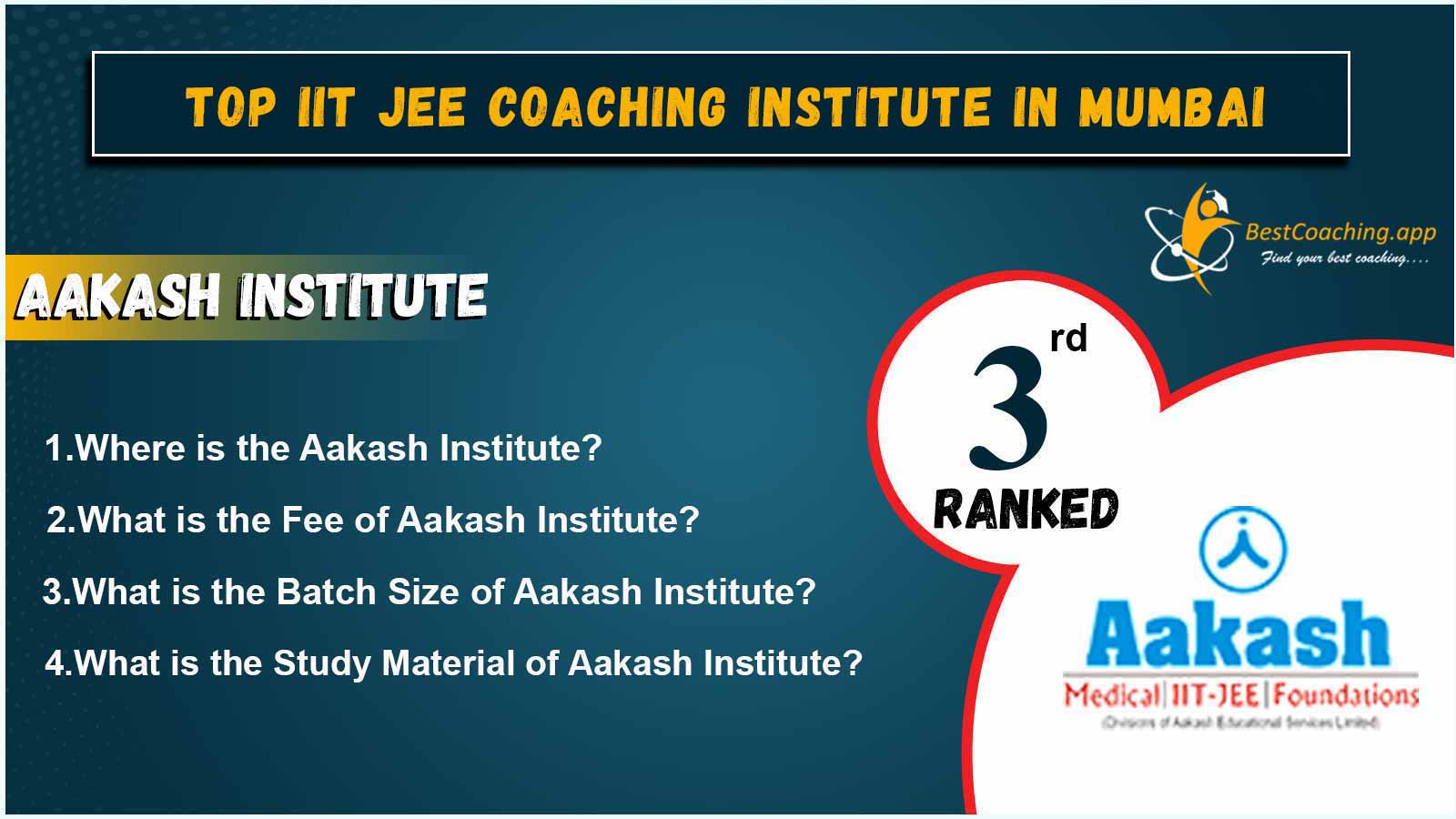 Top IIT JEE Coaching Centers In Mumbai