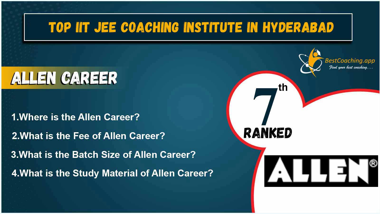 Top IIT JEE Coaching Institute In Hyderabad