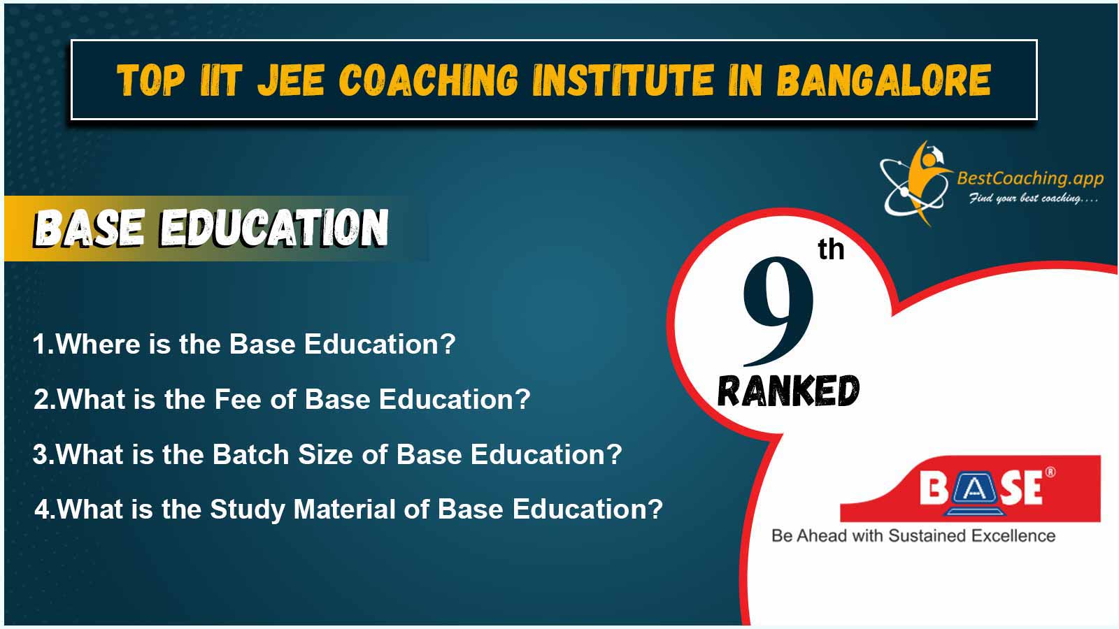 Top IIT JEE Coaching Institute In Bangalore