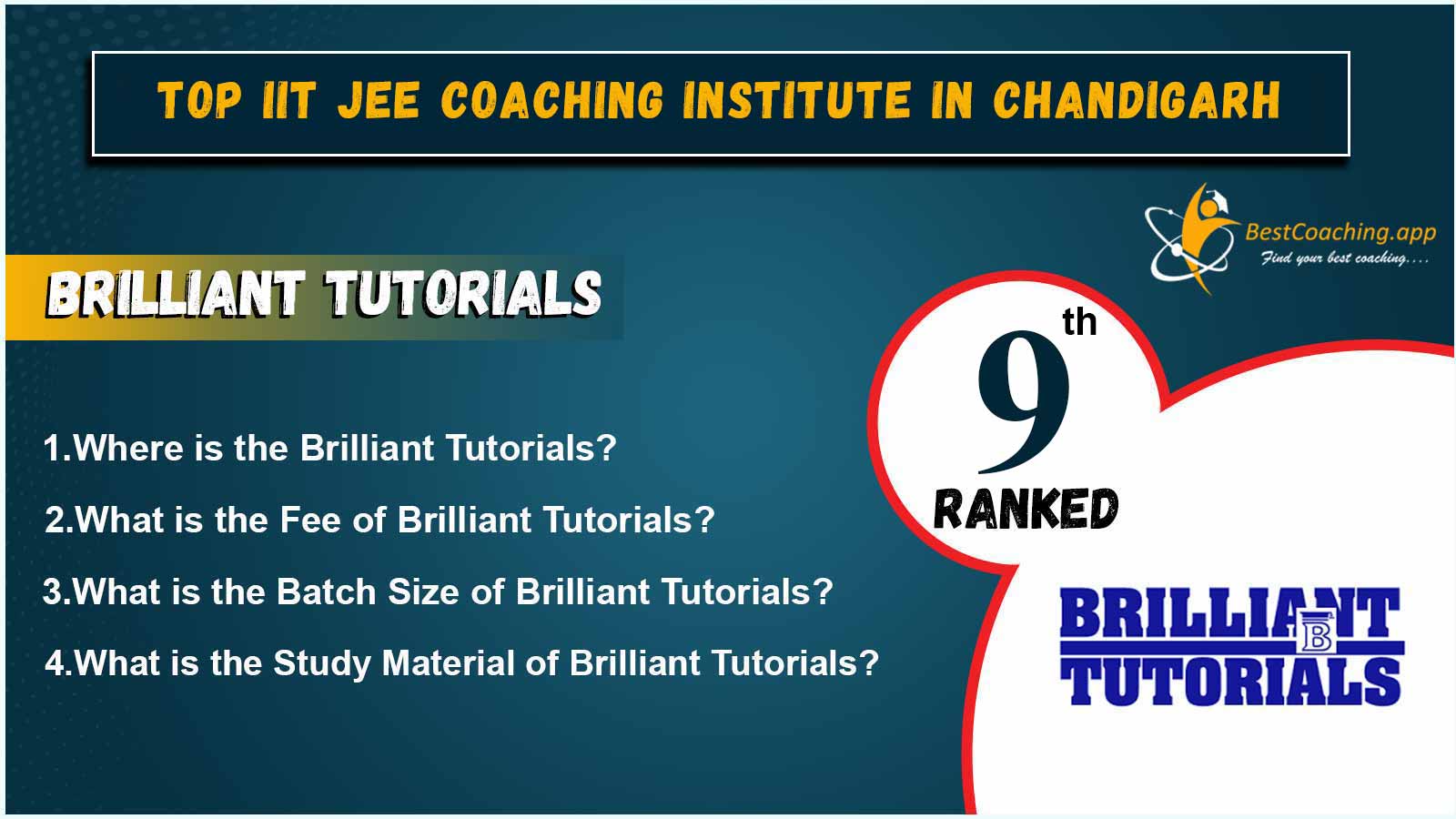 IIT JEE Coaching of Chandigarh