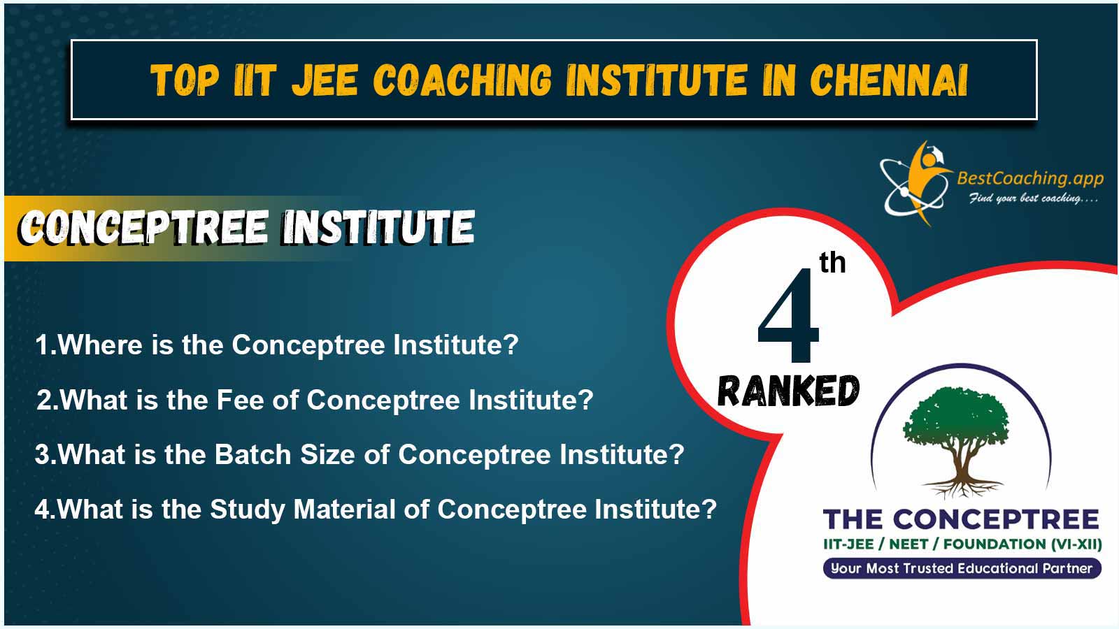IIT JEE Coaching In Chennai
