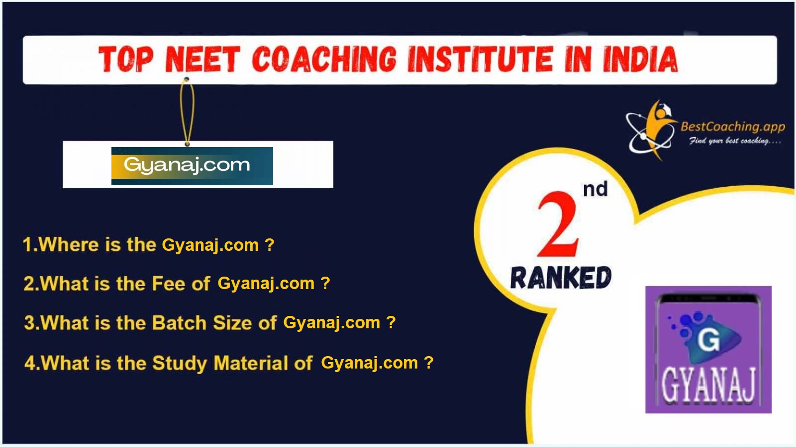 Best NEET Coaching in India