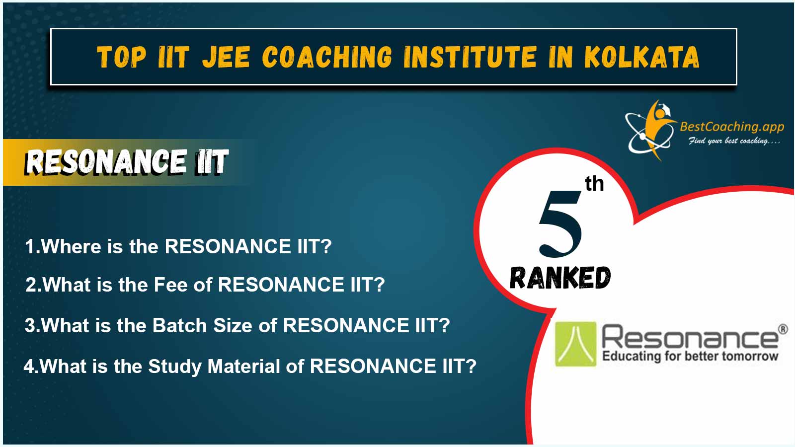 IIT JEE Coaching In Kolkata