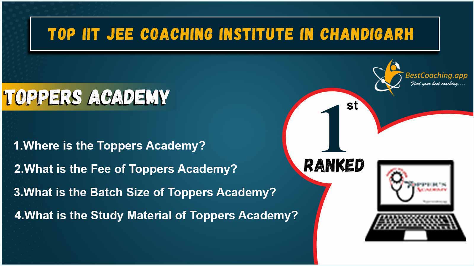 Best IIT JEE Coaching centers in Chandigarh