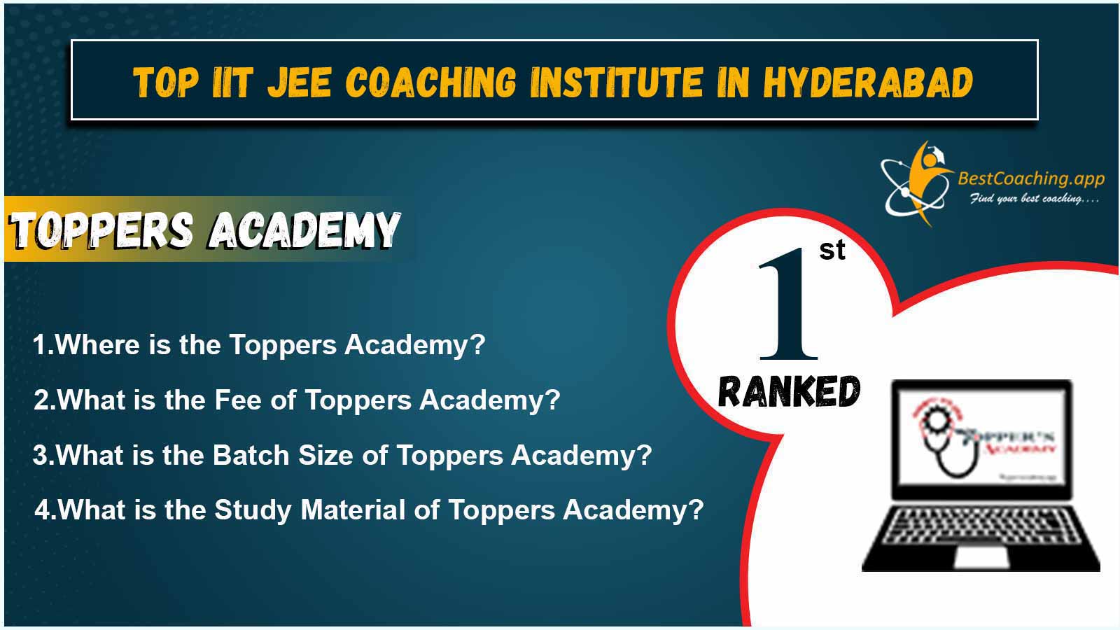 Best IIT JEE Coaching centers in Hyderabad