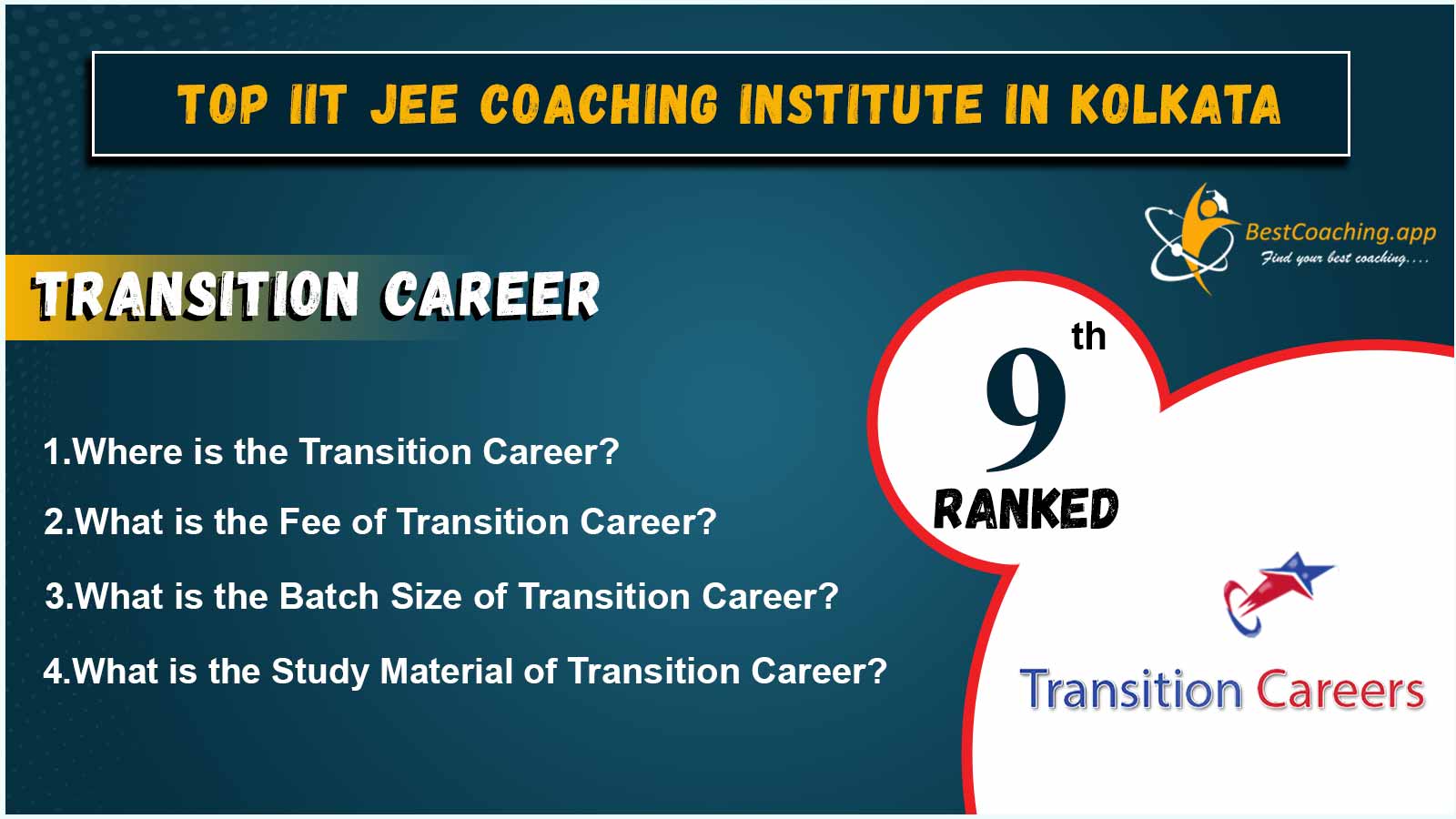 Best IIT JEE Coaching of Kolkata