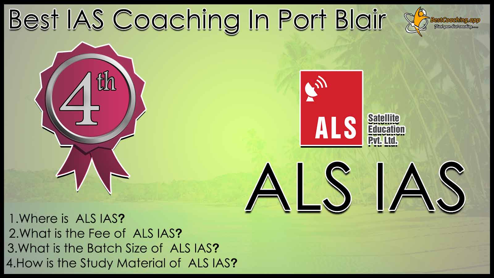 Best IAS Coaching in Port Blair
