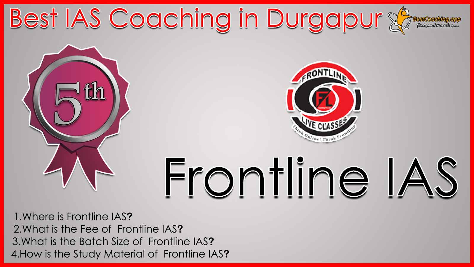 Top UPSC Coaching in Durgapur