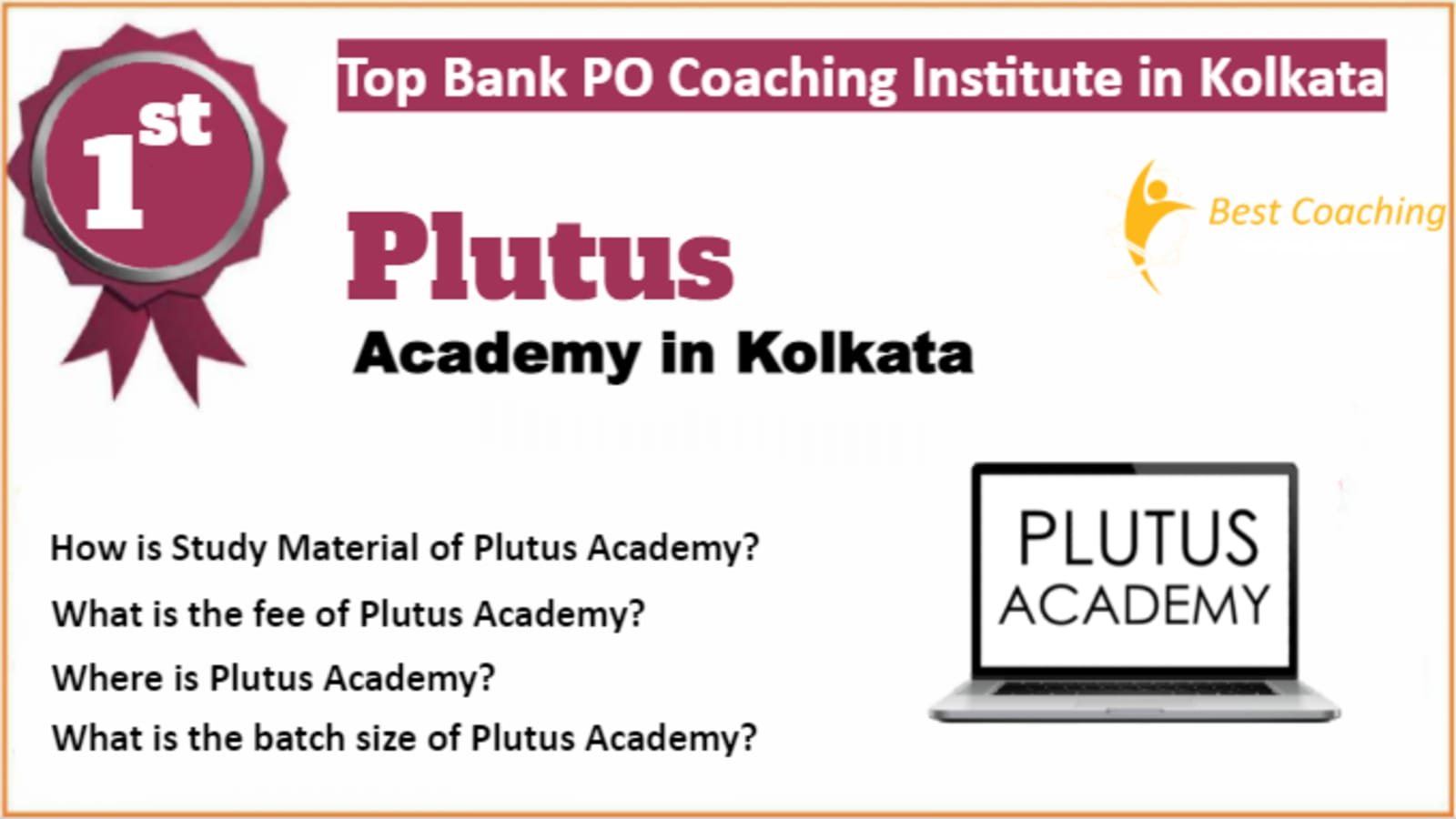 Rank 1 Best Bank PO Coaching In Kolkata