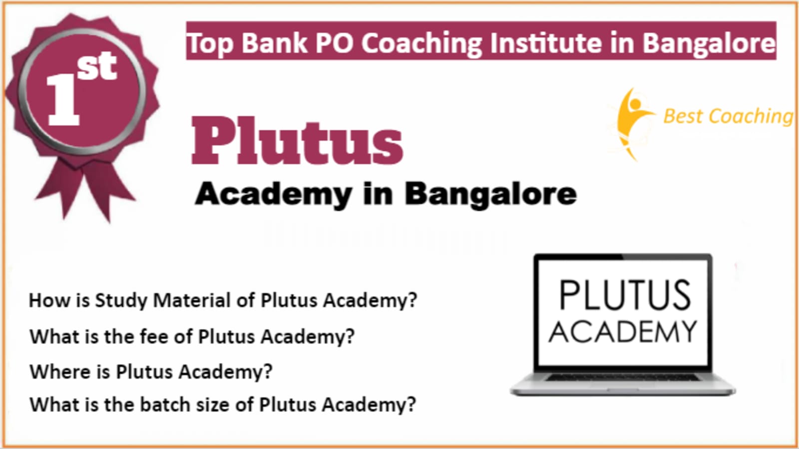 Rank 1 Best Bank PO Coaching in Bangalore