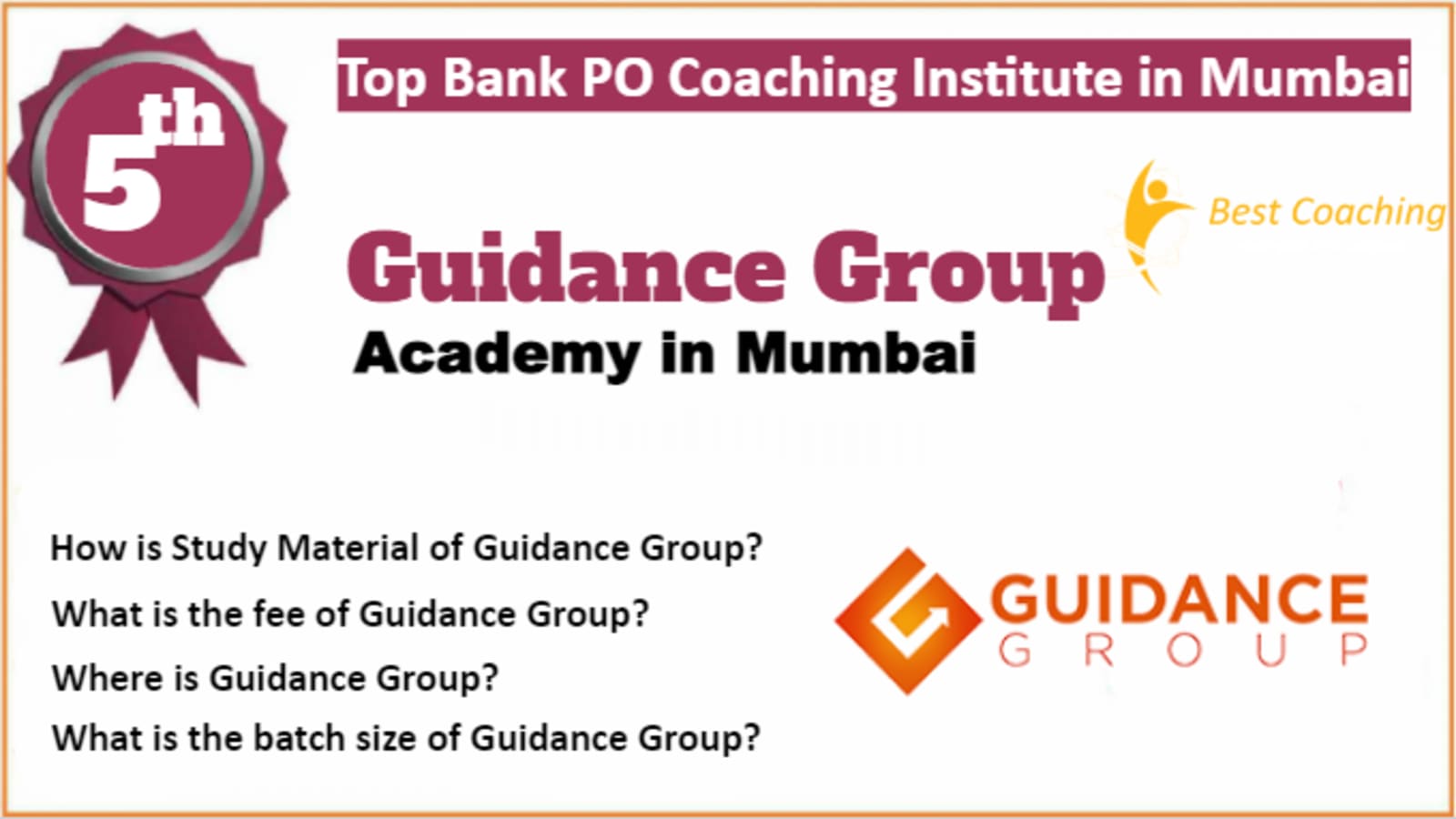Rank 5 Best Bank PO Coaching In Mumbai
