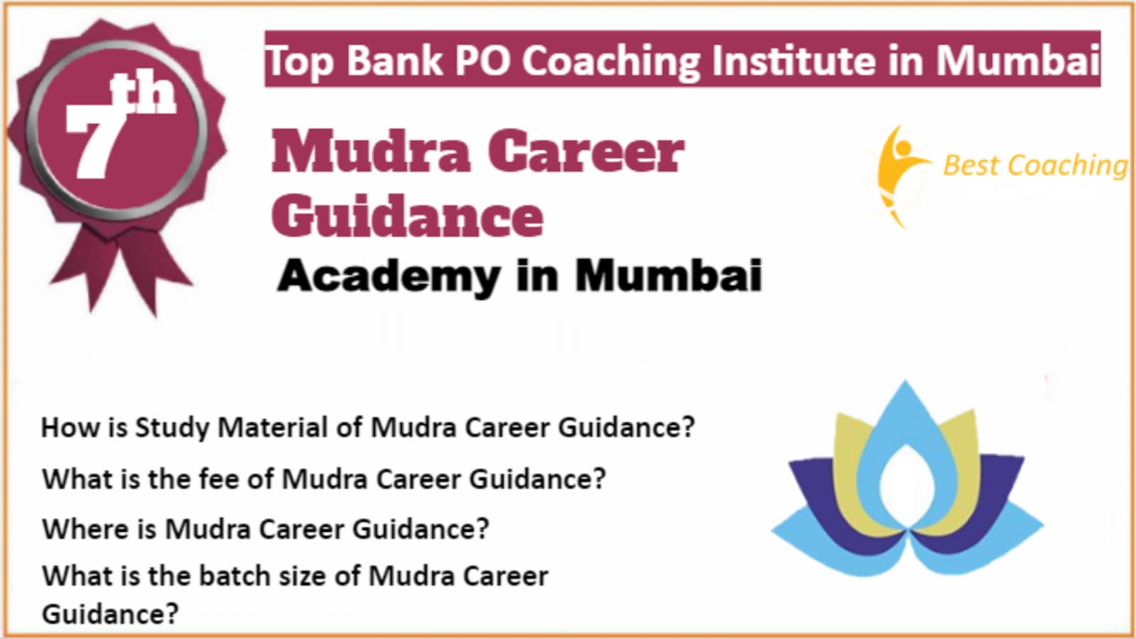 Rank 7 Best Bank PO Coaching In Mumbai