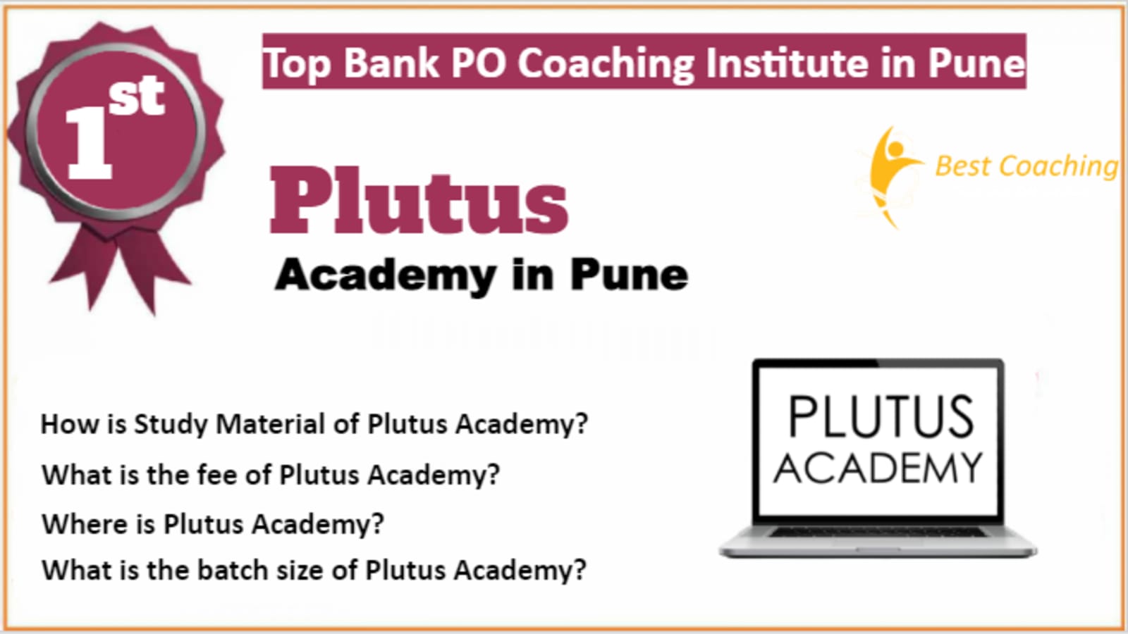 Rank 1 Best Bank PO Coaching in Pune