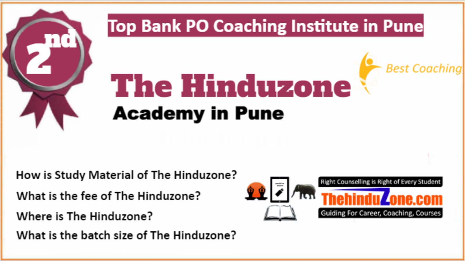 Rank 2 Best Bank PO Coaching in Pune