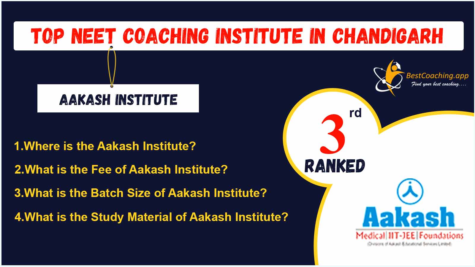 Top Neet Coaching Centers In Chandigarh