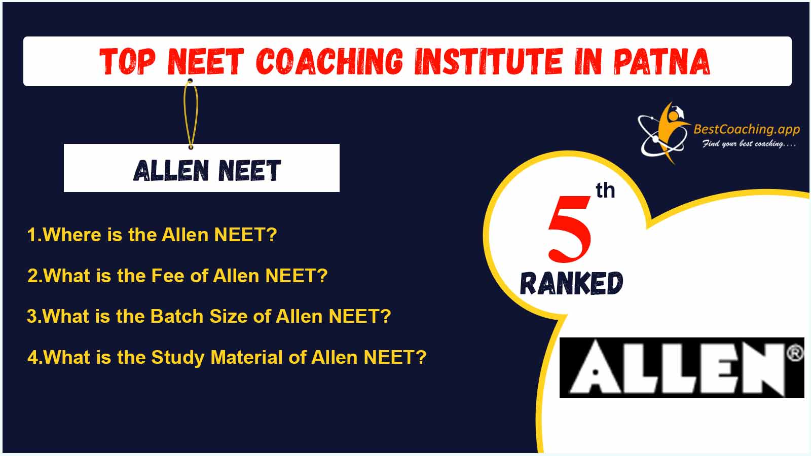 Top Neet Coaching Institute In PATNA