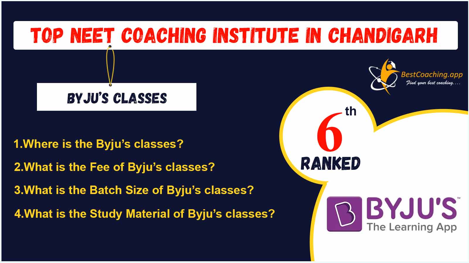 Top Neet Coaching Institute In Chandigarh